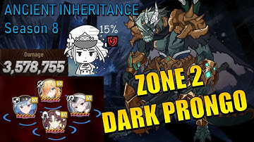ZONE 2 DARK PRONGO FIGHT 3.5 MIL DAMAGE | S8 Ancient Inheritance Epic Seven