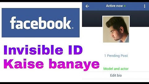 How To Make Blank Name Id For Facebook||HOW TO MAKE INVISIBLE  ACCOUNT FOR FACEBOOK NEW 2019 update