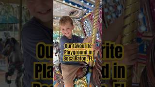 Best playground for families in Boca Raton, FL ☀️#bocaraton #familyfun #playground