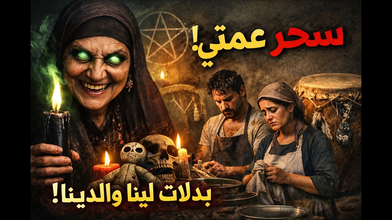 عمتي العاكرة دارت لينا السحر الأسود وبدلات والدينا! سر الطبول الخطير