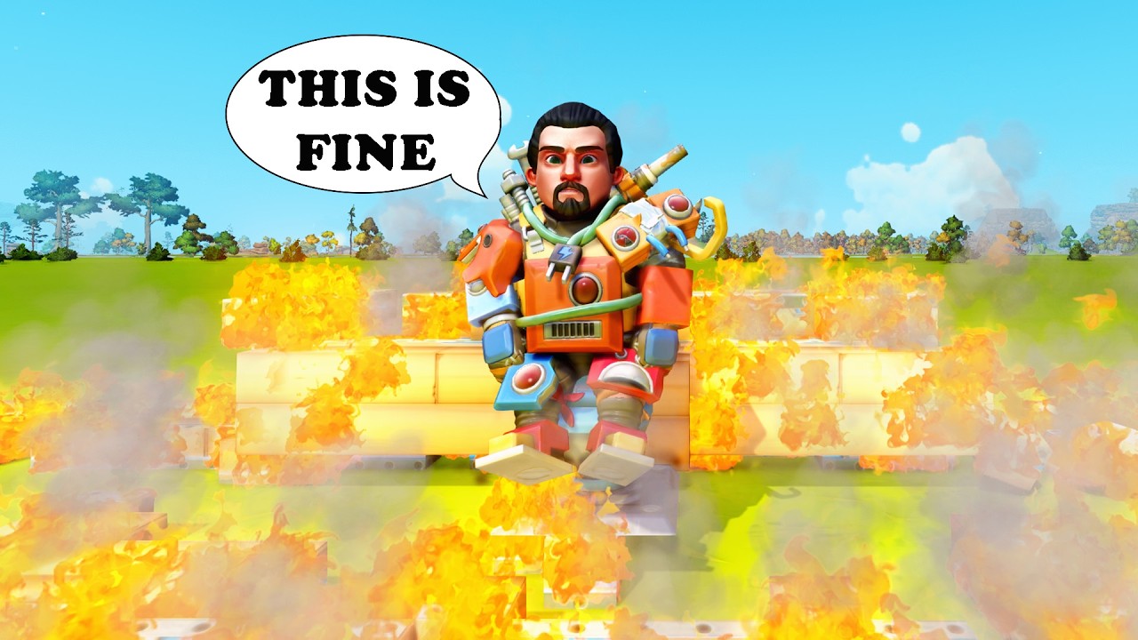How Does Fire Even Work In Scrap Mechanic? YouTube thumbnail