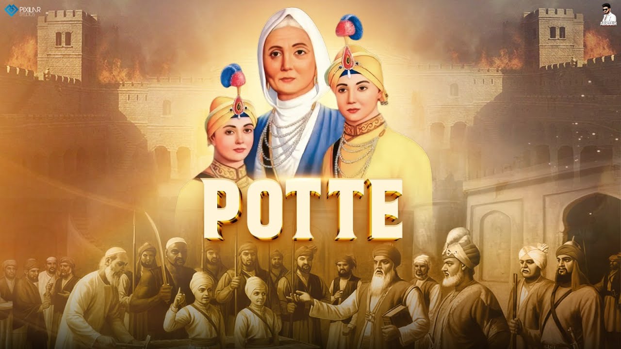 Potte (Official Video) | Abraam | Abraam Music | Punjabi Devotional Song 2025
