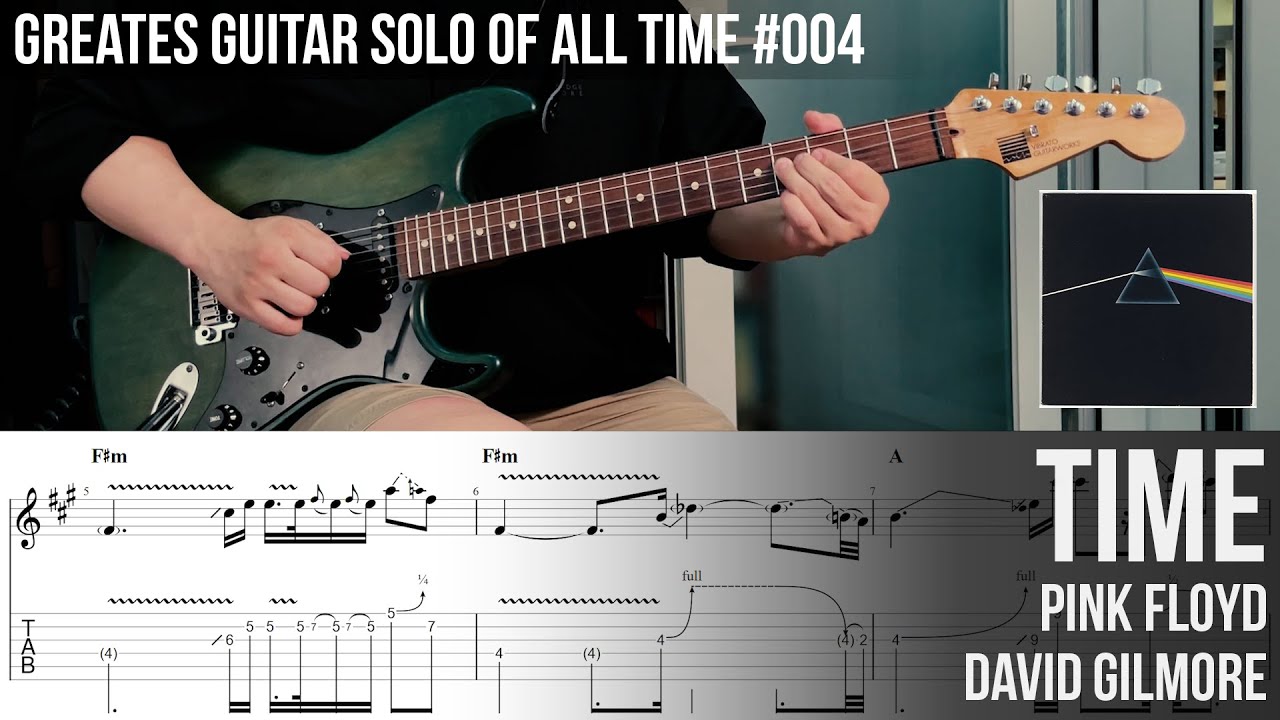 Time - Pink Floyd, David Gilmour, 1973 [ Greatest Guitar Solo #004