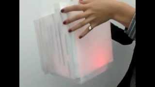 Soft Circuits Lamp: Maze Paper Prototype (First Iteration)