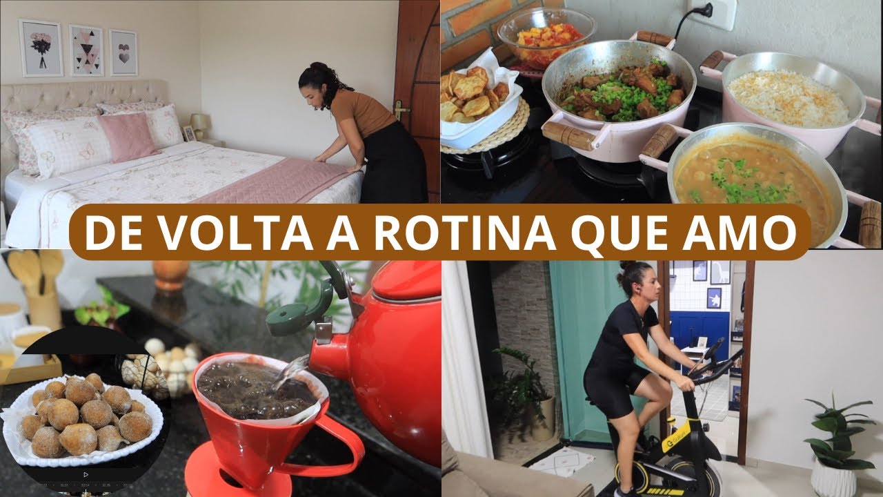 ORGANIZEI A CASA, ALMOÇO FRESQUINHO, SALADA DE MANGA PERFEITA, BOLINHO DE CHUVA PARA O CAFÉ