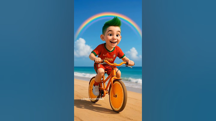 Ronaldo Built A Orange Fat Two Wheeler Bicycle For His Son But Messi Stole It #ronaldo #football