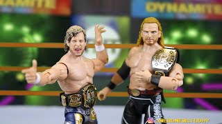 Kenny Omega & Hangman Adam Page - AEW 2-Pack Toy Wrestling Action Figures  by Jazwares!