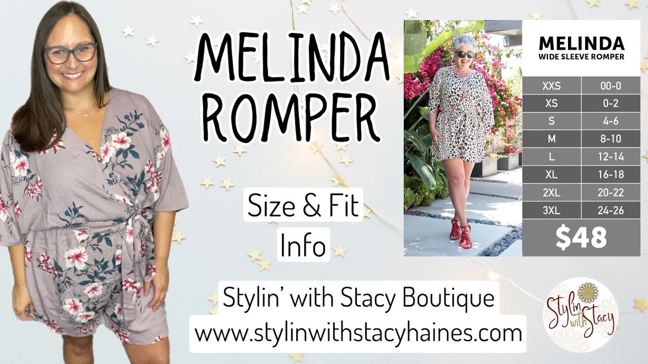LuLaRoe Melinda Romper - Size & Fit w/ Stacy Haines 