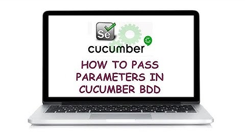 How to pass parameters in Cucumber BDD