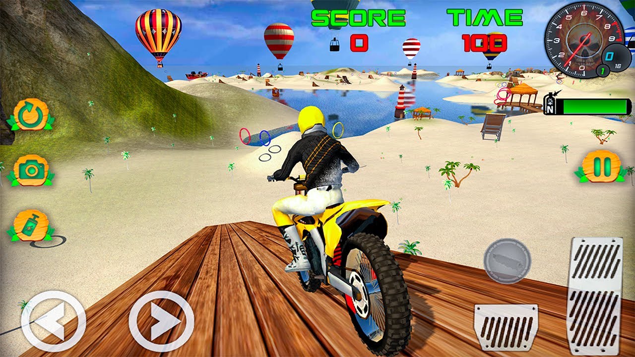 Motocross Beach Game: Bike Stunt Racing - Jogos na Internet