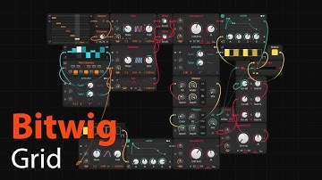 I created a generative ambient with Bitwig Grid