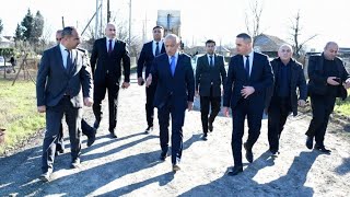 Masallı Rayonun Bütün Ərazilərində Şəhid Adına Olan Küçələr Növbəli Şəkildə Asfaltlanır.