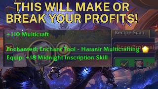 This will make or break your profits! Midnight Profession stats guide!