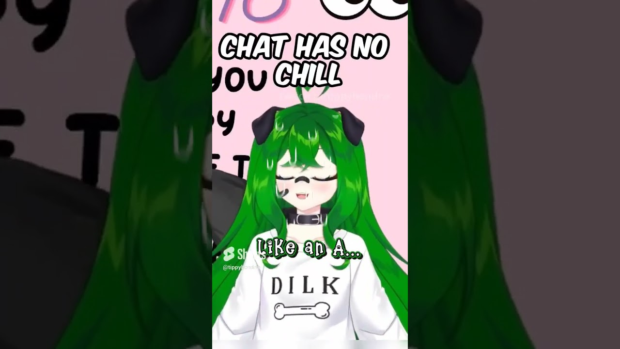 why did chat have to embarress me in front of cottontailva #vtuber #twitchstreamer #vtuberclips