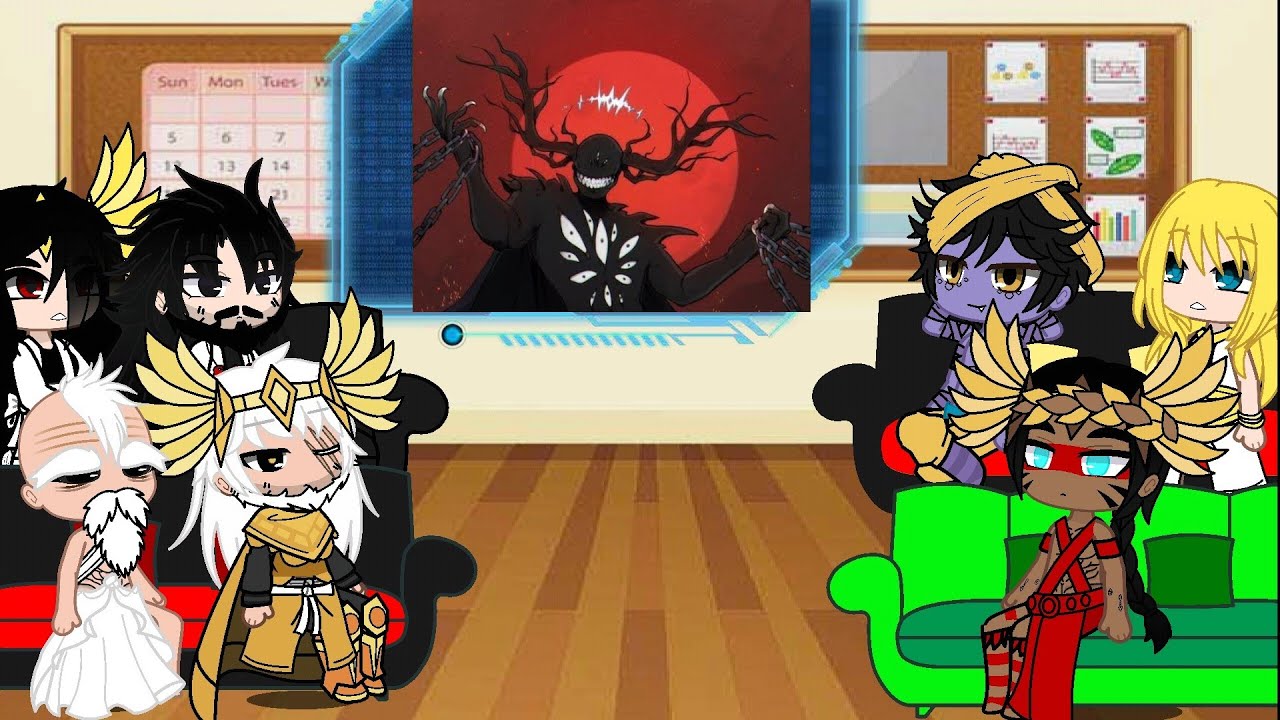 Deuses Reagindo a história do Rei Escarlate