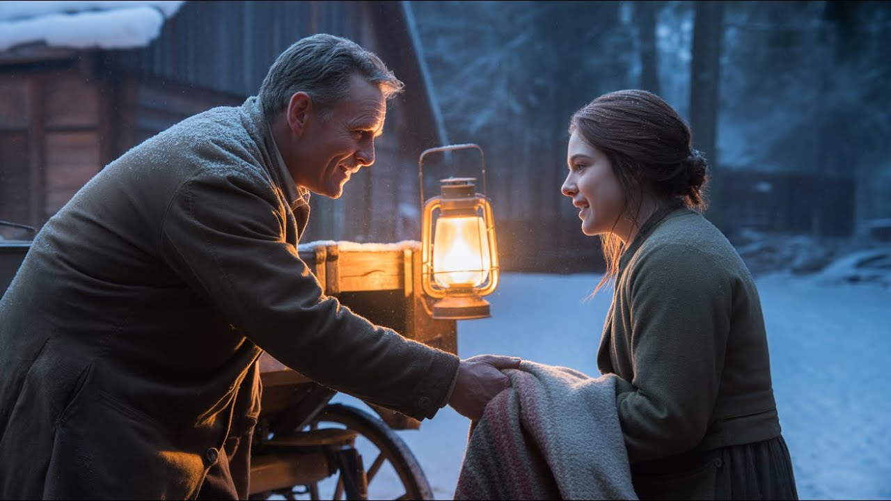 An Heiligabend nahm ein Bauer eine junge Frau mit… und entdeckte, dass sie seine Erbin war