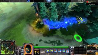 Dota 2 Unusual Courier Ethereal Flame Azuremir Indigo