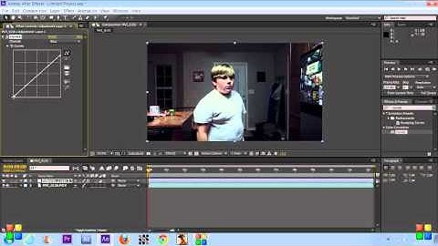After effects tutorial Color Grading/Color correcting.