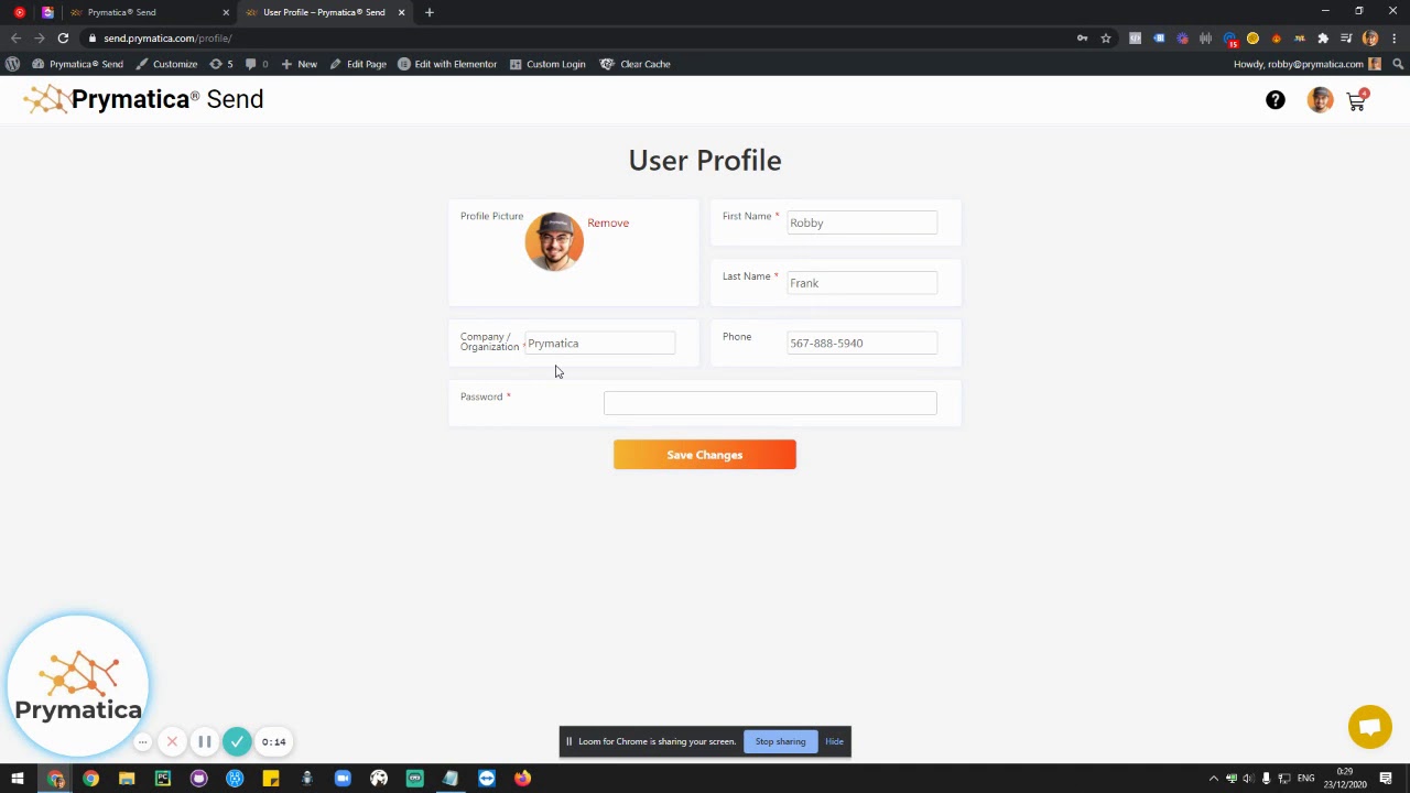 Getting Started - 1. Setting up account settings