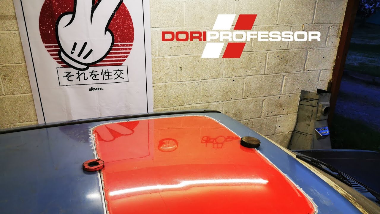 RWD K10 Micra. Sunroof delete panel