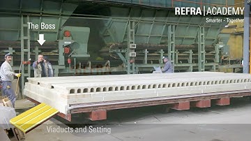 REFRA-Training at Refratechnik Ceramics | Viaducts and Setting