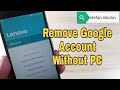 Lenovo K6 K33a48 /K33b36. Remove Google Account, Bypass FRP. Without PC.