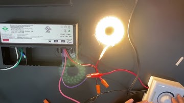 How to use the dimmable driver with junction box for 0-10V dimming function?