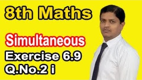 Class 8 Mathematics solution Chapter 6 Exercise 6.9 Question 2 Part i Punjab Board by Sir Murtaza