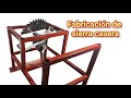Fabricación de sierra circular casera