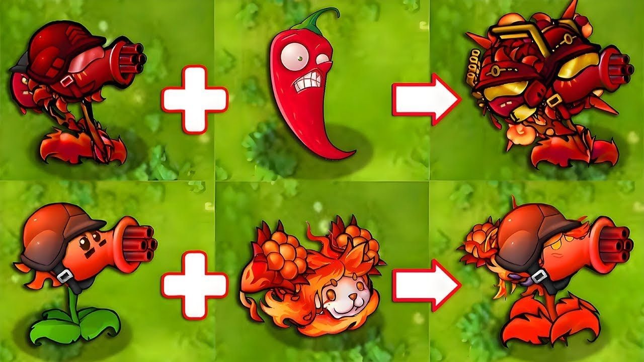 PVZ Fusion Edition 3.3: Brand New Plant Fusions & All Pea Demonstrations!