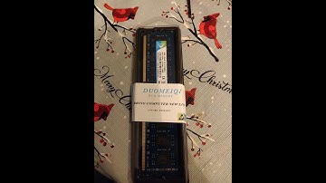 Review: DUOMEIQI 8GB Kit (2 X 4GB) 2RX8 PC3-8500 PC3-8500S DDR3 1066MHz SODIMM CL7 204 Pin 1.5v...