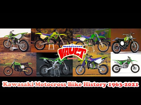 Kawasaki Motocross Bike History 1963-2021