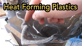 Heat forming plastics in the toaster oven | DIY Centrifuge from junk  part 2.5