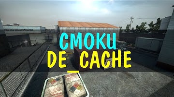 Раскидка дымов на карте De_Cache