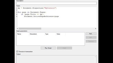 Use IronPython to Navigate Spotfire Pages