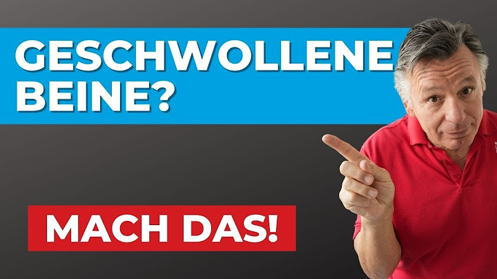 Geschwollene und schwere Beine? Mach DAS! 🍀