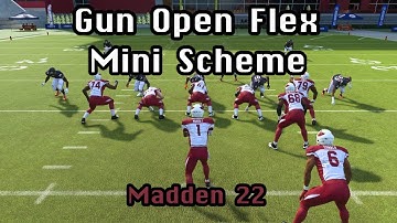 *WELL ROUNDED* Gun Open Flex Mini Scheme | Madden 22 Tips & Tricks