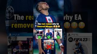 WHY EA removed Mbappe as FIFA/EAFC cover star ? football