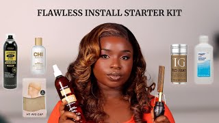 EVERYTHING YOU NEED TO SLAY YOUR WIG, WIG INSTALL STARTER PACK