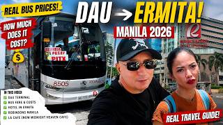 How Much Does It Cost to Travel to Manila in 2026? 🇵🇭 Dau to Ermita | Real Prices & Travel Guide