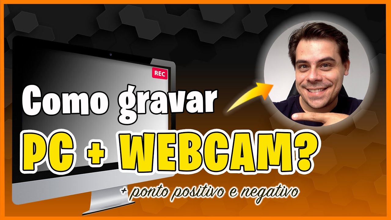 COMO GRAVAR A TELA DO PC + WEBCAM JUNTOS I Fácil e rápido YouTube