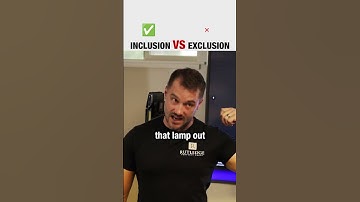 Exclusion vs. Inclusion #Shorts