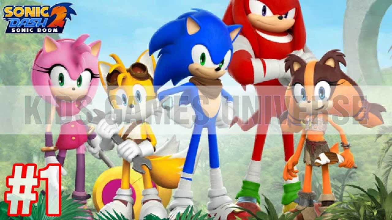 SONIC DASH 2 - SONIC BOOM Gameplay (IOS/Android)- Part 1 - INtroduce ...