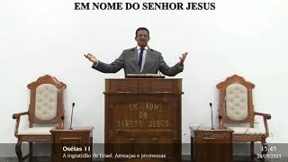 CCB Glorious sermon! Hosea 11 - Israel's ingratitude. Threats and promises.