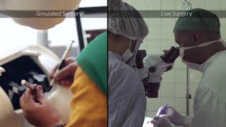 HelpMeSee: Simulation-Based Training For Cataract Specialists