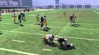 Madden 16 Recreation, Terrelle Pryor 93 Yard Run VS Steelers