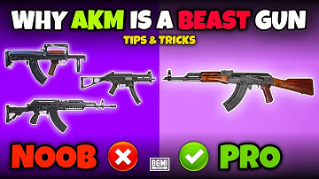 WHY AKM IS A BEAST IN CLOSE RANGE FIGHTS🔥HOW TO MASTER AKM IN BGMI/PUBGM TIPS & TRICKS
