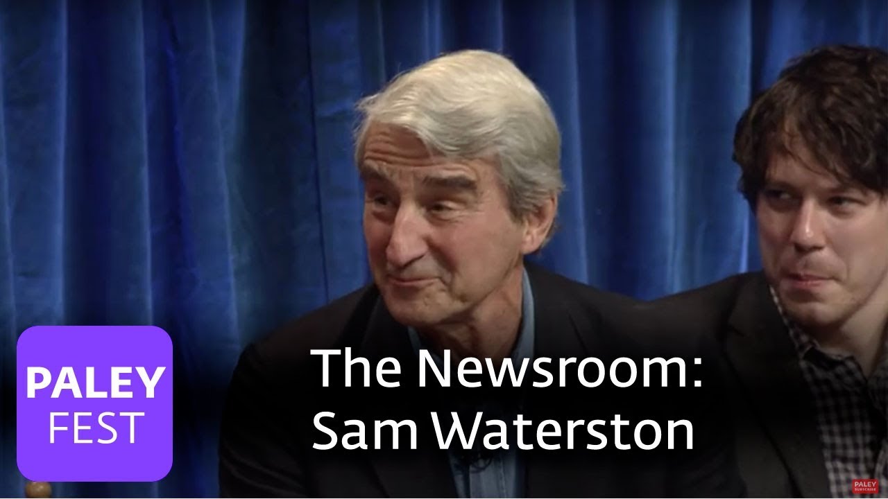 The Newsroom Sam Waterston And The Newsroom S Cast On Aaron Sorkin S Dialogue