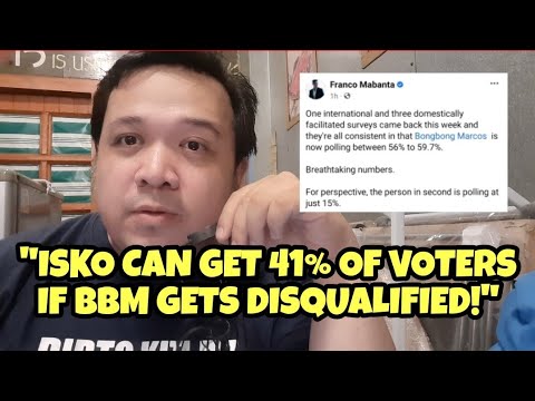 ISKO is the only other candidate who can win aside from BBM sabi ni Mabanta