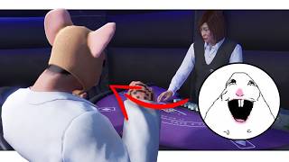 GTA 5 But Blarg JUST PLAYS BLACKJACK